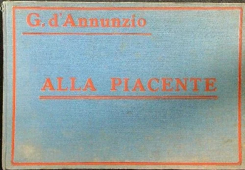Annunzio carmen votivum - g.,