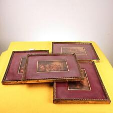 lotto di 4 quadri vintage con