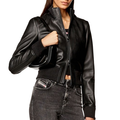 Elegante donna moto nero - moto,
