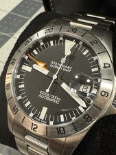 Steinhart Ocean 39mm vintage GMT edizione speciale OLKO CON lente di ingrandimento data