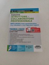 Manuale Libro Concorsi Istruttore Collaboratore Professionale Enti Locali