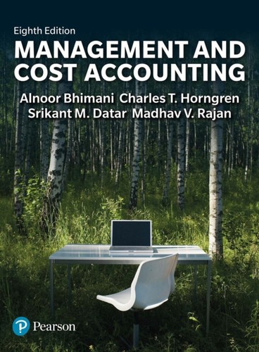 Management and cost accounting - cost,
