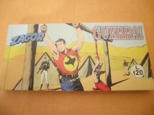 ZAGOR Fumetto Anastatica Raccoltina Mercury n 75 GUERRA!