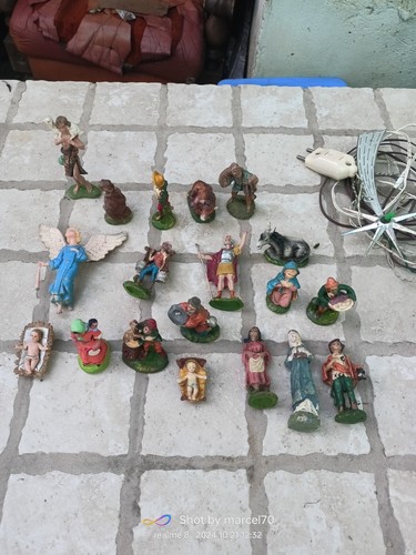 Figure presepe gesso - figure,