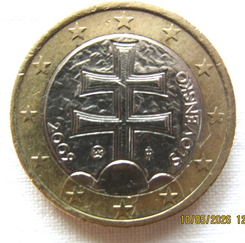 Moneta slovenia euro - moneta, /