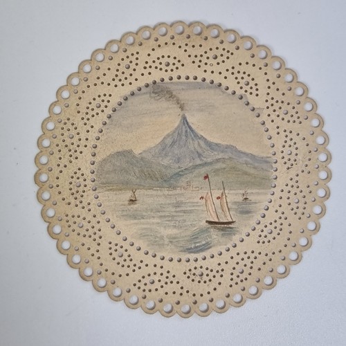 Antico acquerello miniatura - antico,