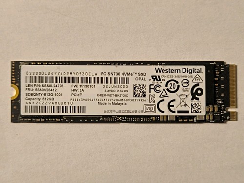 Ssd western digital sn730 - digital, pc