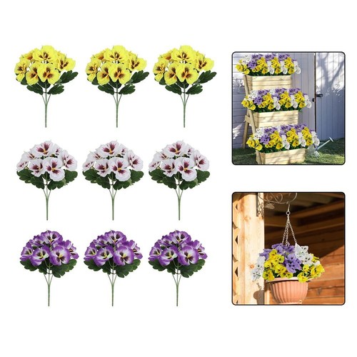 Set fiori finti estivi 9 - di,