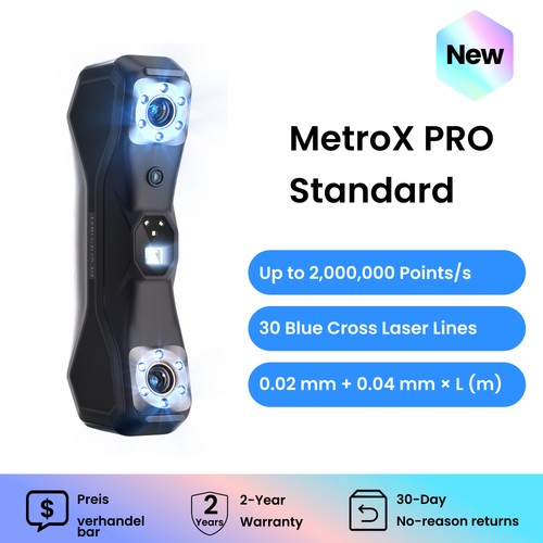 Scanner revopoint metrox - 3d,