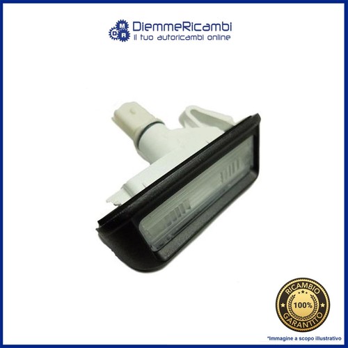 Fanale targa corpo grigio - corpo,