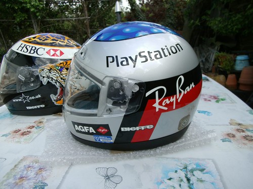 Jean alesi replica casco - jean,