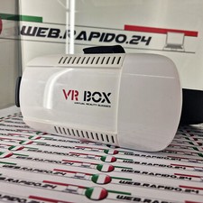 VISORE VR BOX 3D REALTA' VIRTUALE VIDEO OCCHIALI PER SMARTPHONE IOS E ANDROID