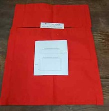 TELO DI RICAMBIO SEDIA REGISTA TESSUTO ACRILICO CORALLO MISURE ALL'INTERNO