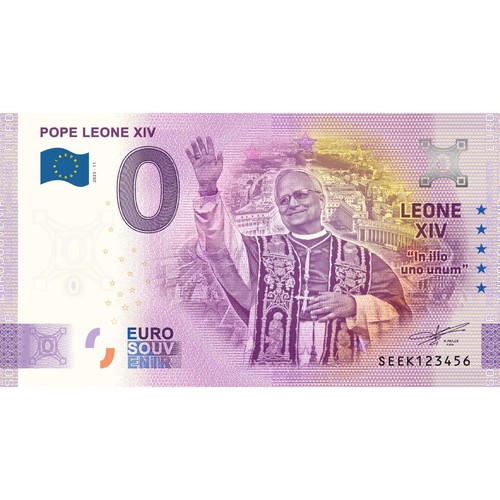 Zero euro souvenir - zero,