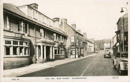 Real photo postcard fox - of,