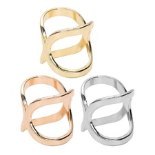  3 pezzi anelli per sciarpe clip per sciarpe da donna fibbie per scialle