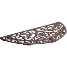 Zerbino Ghisa Mezzaluna Tappeto Ingresso Antiscivolo Esterno Ruggine resistente