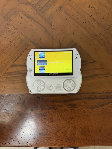 Psp pearl white gb con - go,