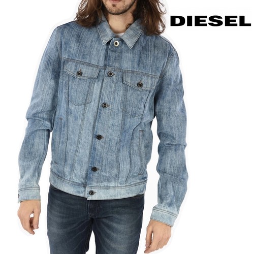 Diesel giacca denim uomo - denim,