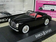 1/43 Norev Simca 8 Sport nero