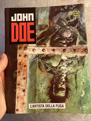 Fumetto john doe - john, doe-l’artista