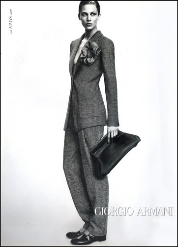Scarpe armani magazine stampa - scarpe,