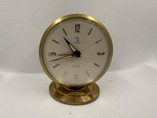 60s YEMA ALARM TABLE CLOCK Working Condition Vintage