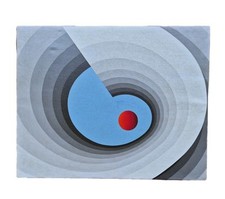 FRASSATI GIANNI 1973 OPTICAL ART GEOMETEICO ARREDAMENTO DESIGN VINTAGE anni '70