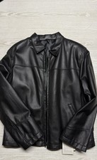 Giubbotto Giacca Pelle Uomo