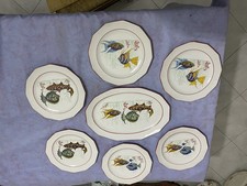 SUBLIME SERVIZIO PIATTI DA PESCE PORCELLANA WINTERLING KIRCHENLOMITZ BAVARIA