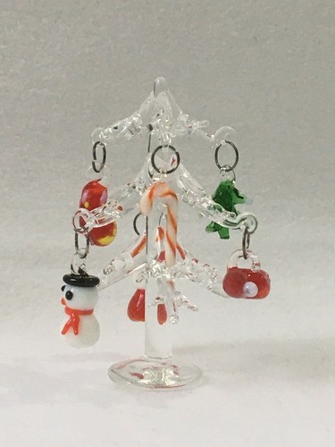 Albero natale vetro - di,
