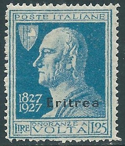 1927 eritrea volta lire - 1,25,