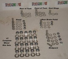 Vespa 98 Pezzi Kit Fissaggio