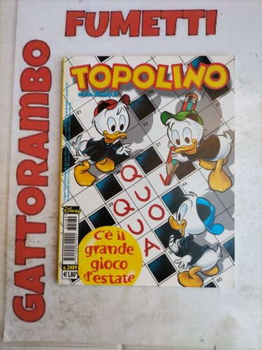 Topolino 2489 disney - topolino,