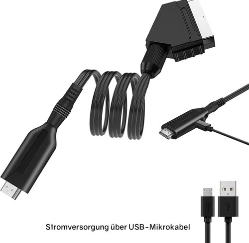 Adattatore scart hdmi - da, a