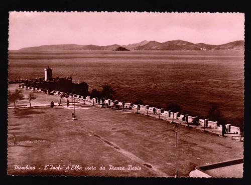 Piombino livorno cartolina - piombino, l'