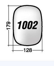 Per Fiat Campagnola Vetro di