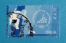 H2537- ITALIA -ITALY 2006 GIOCHI OLIMPICI INVERNALI TORINO 2006 € 0,70 USATO