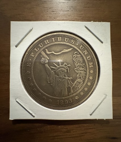Hobo morgan dollar 1893 - dollar, noi