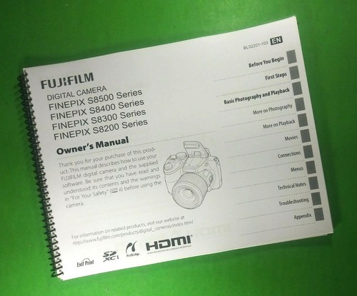 Manuale uso per fujifilm - d'uso,