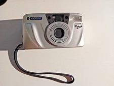 YASHICA EZ Zoom 38-70mm Fotocamera Analogica Compatta Vintage Point&Shot, USATA