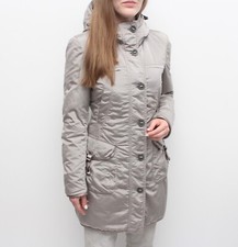 Giubbotto donna PEUTEREY piumino imbottito parka cappotto lungo con cappuccio taglia 42 ~S