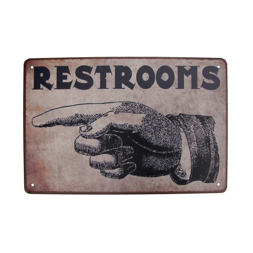 Insegna vintage punta dito - vintage,