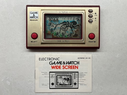 Raro octopus game watch lcd - &,