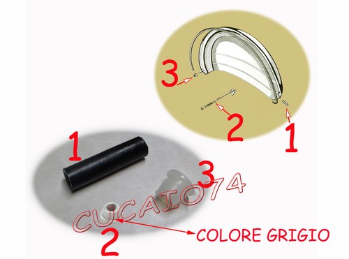 Gommini cofani vespa con - gommini,