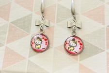 Orecchini a goccia Hello Kitty