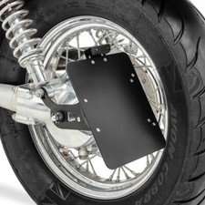 Portatarga laterale per yamaha - laterale,