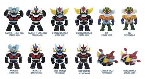 Nagai robot mini figures - go,