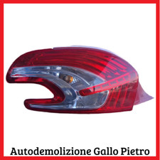 Fanale stop posteriore SX sinistro PEUGEOT 208 i 2015 ca cc 1.6 hdi/bluehdi 75