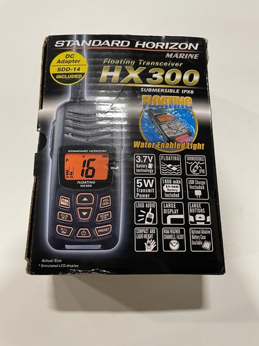 Standard horizon marine hx300 - standard,